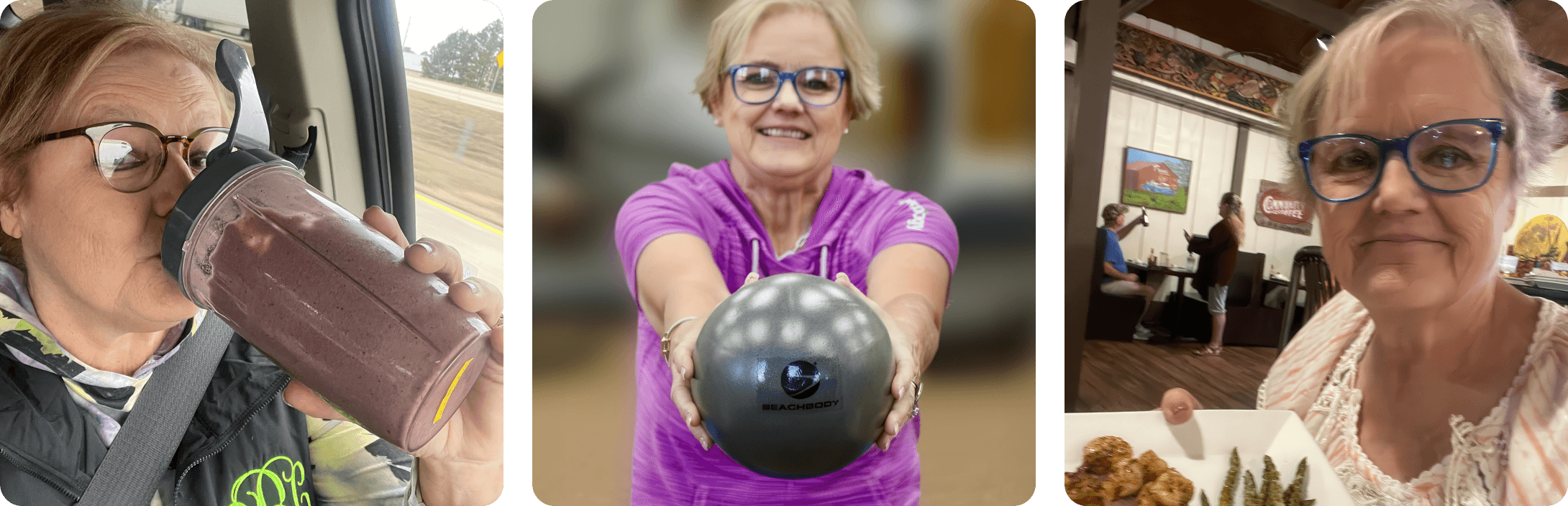 Becky's real life before and afters with BODi