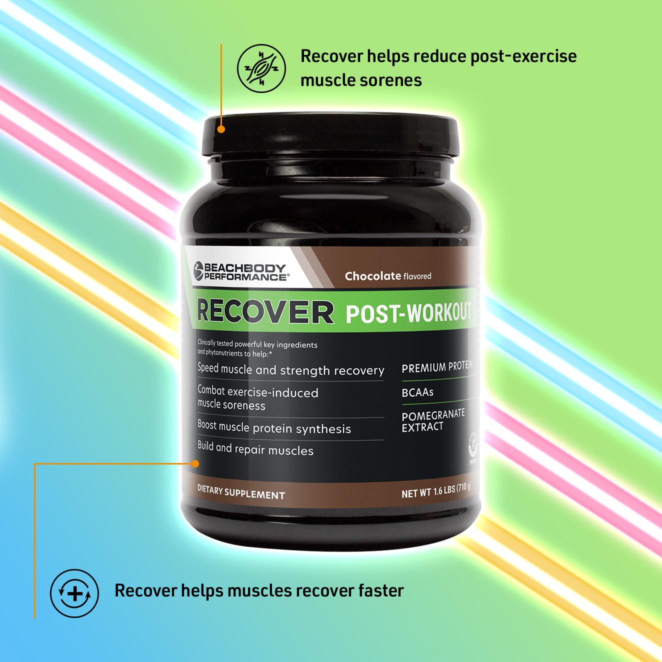 Recover helps muscles recover faster