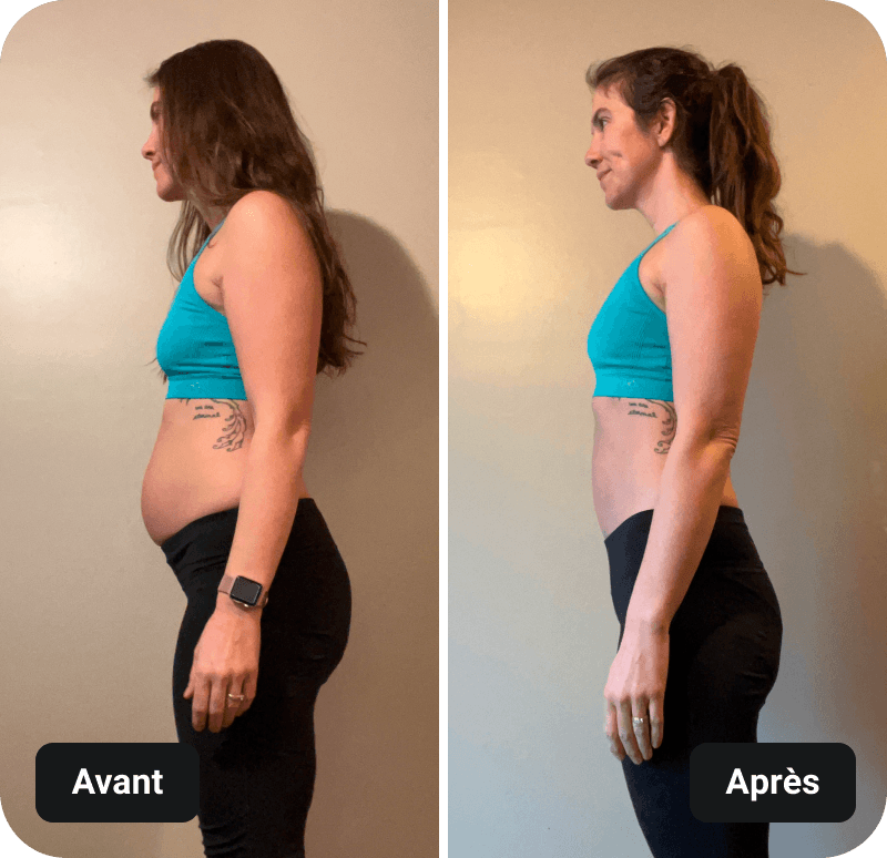 4 Week Gut Protocol Before and After