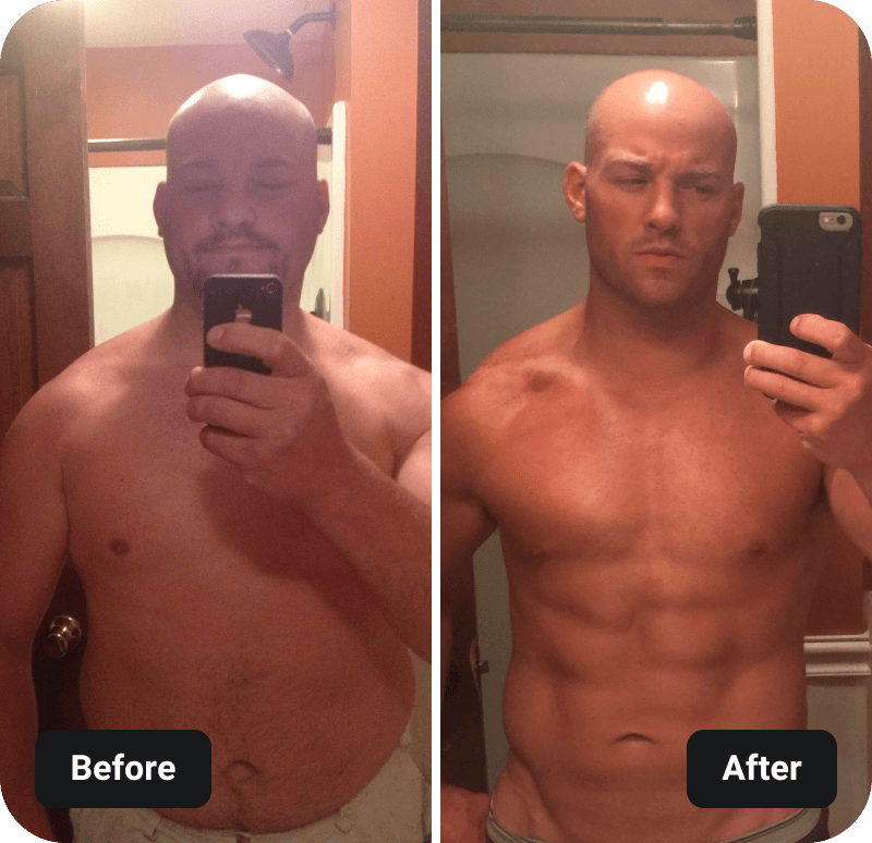 P90X results before and after