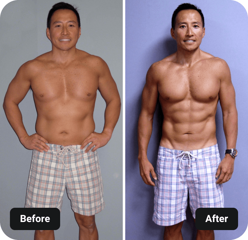 Insanity workout results before and after