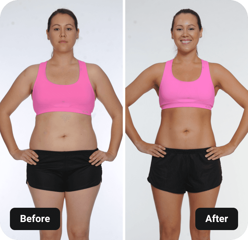 Xtend Barre results before and after