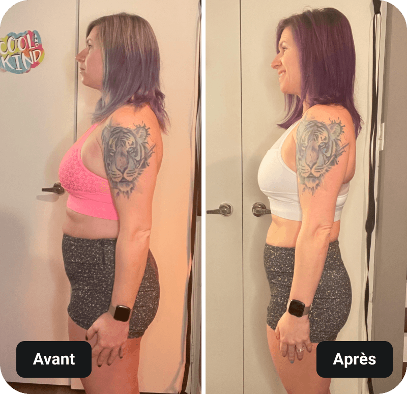 4 Week Gut Protocol Before and After