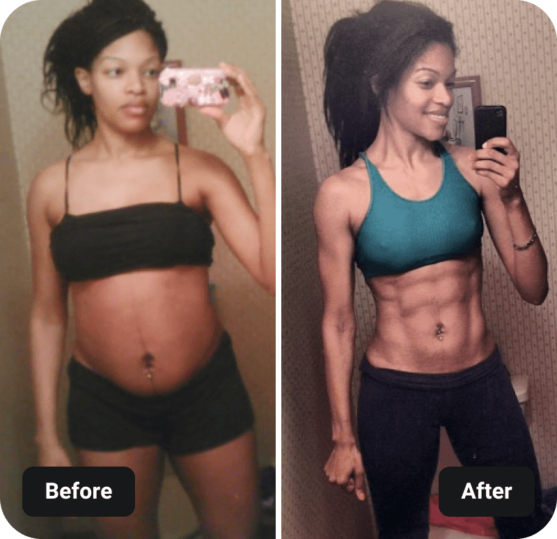 Insanity workout results before and after